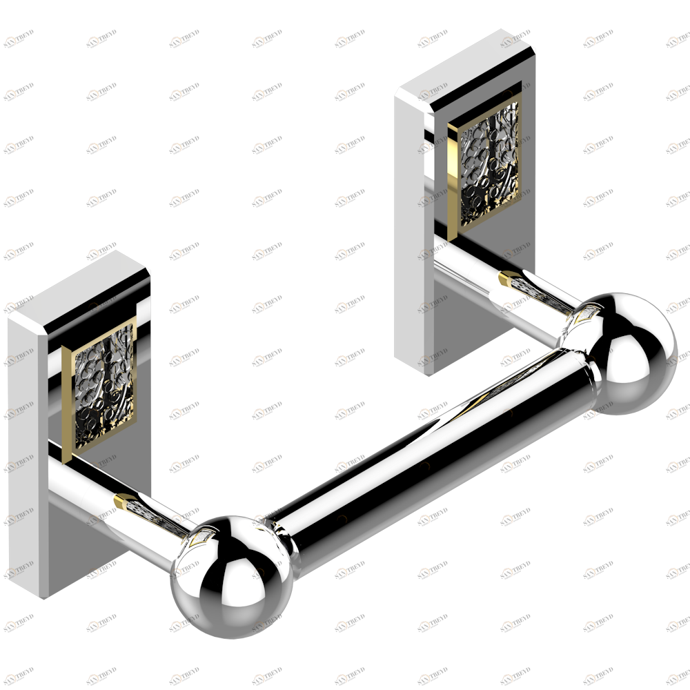 A2B-543M Бумагодержатель Thg-paris Metropolis с рукоятками Хром/золото A2B-543M CAT.A