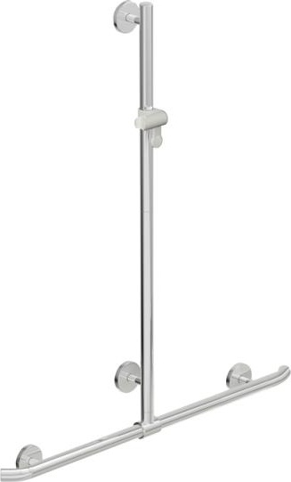 950.35.43054 Поручень для душа с выдвижным держателем для душа теплое прикосновение HEWI Greifen 