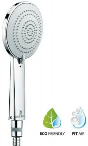 Bossini Ручной душ Design с 3 струями и системой защиты от известкового налета Mixa/3 fitair