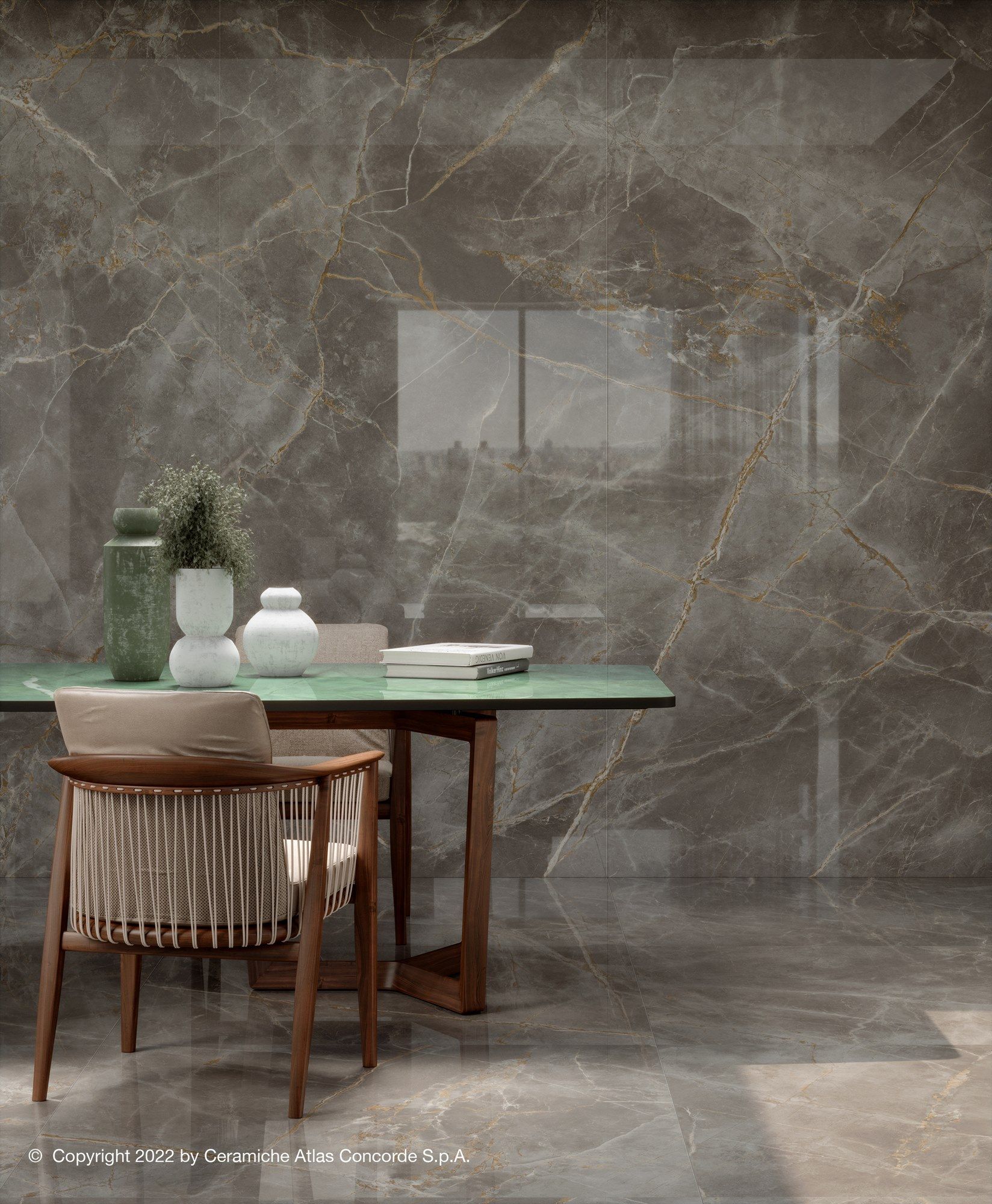 Пол / керамогранит с мраморным эффектом Atlas Concorde Marvel X ARCH-00046057 - Вид №26