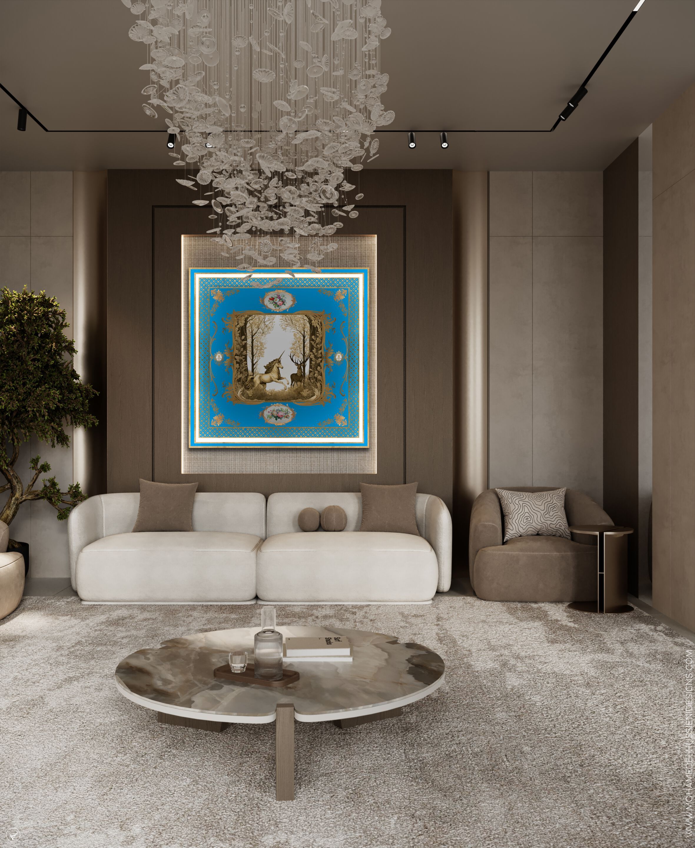 Декоративная металлическая панель Officinarkitettura® iCarré8 ARCH-00095514 - Вид №1