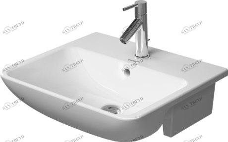 0378553200 Накладная раковина под столешницу  овальная Duravit ME BY STARCK