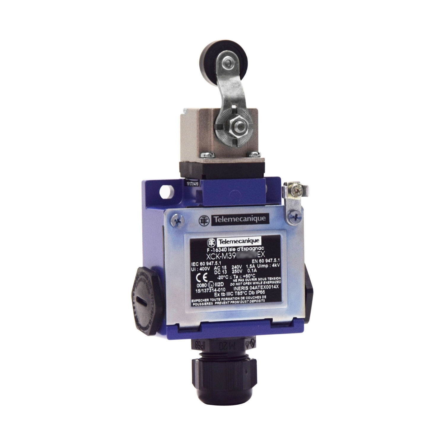 XCKM3915H29EX КОНЦЕВОЙ ВЫКЛЮЧАТЕЛЬ Schneider Electric Электромеханические датчики 