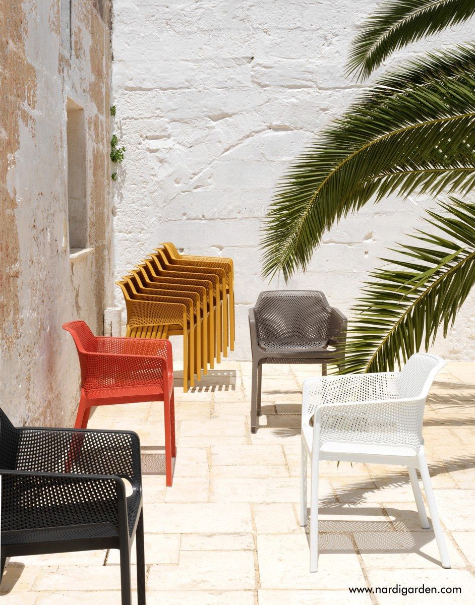 Штабелируемый садовый стул из полипропилена In Stock ARCH-00062688 - Вид №5