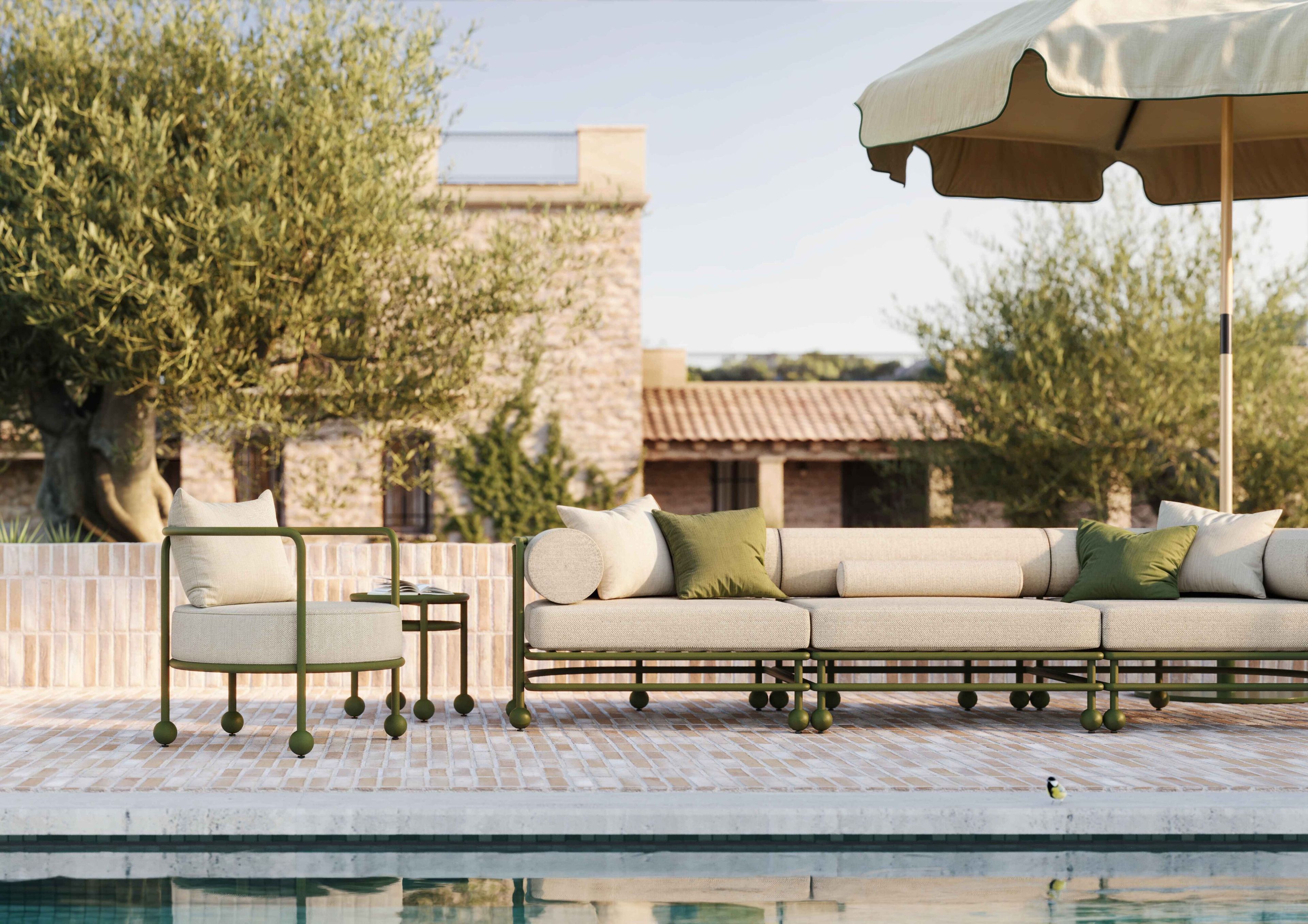 Алюминиевый садовый стул FJAKA Lento ARCH-00074679 - Вид №5