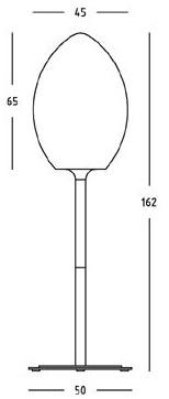 SOVIL Торшер для улицы из алюминия и смолы  380/02 - 381/72  - Вид №4