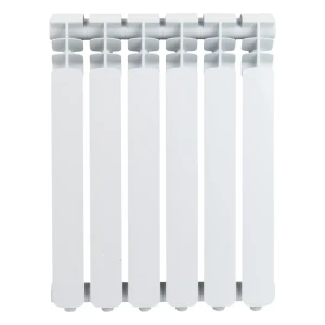 Радиатор Monlan 500/70, 6 секций, боковое подключение, алюминий