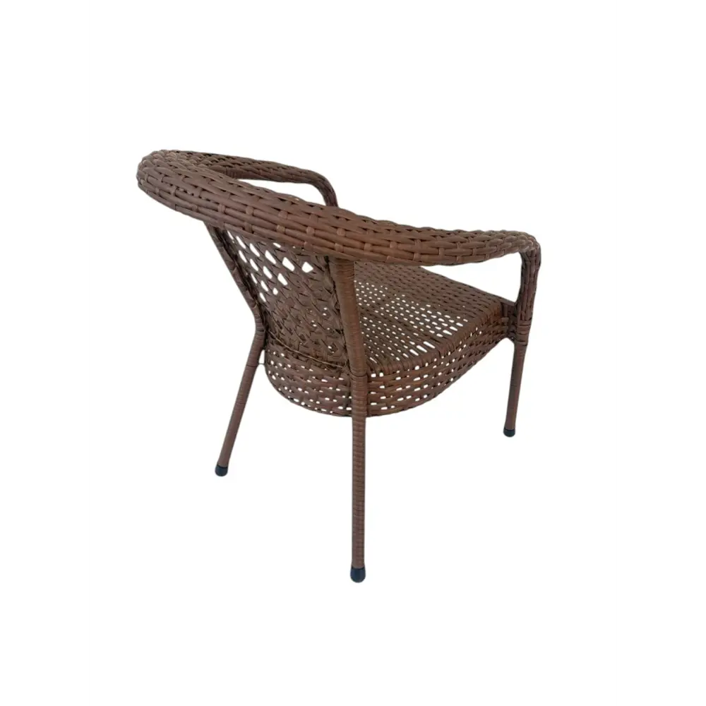 Кресло садовое Deco 66x58x80 см металл коричневое Santreyd STLM-2092469 - Вид №7