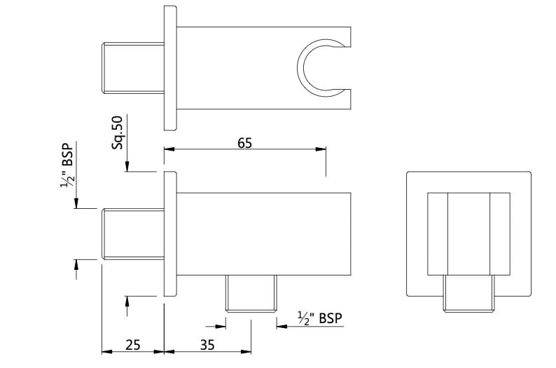 Держатель для душа JAQUAR Laguna ARCH-00044619 - Вид №4
