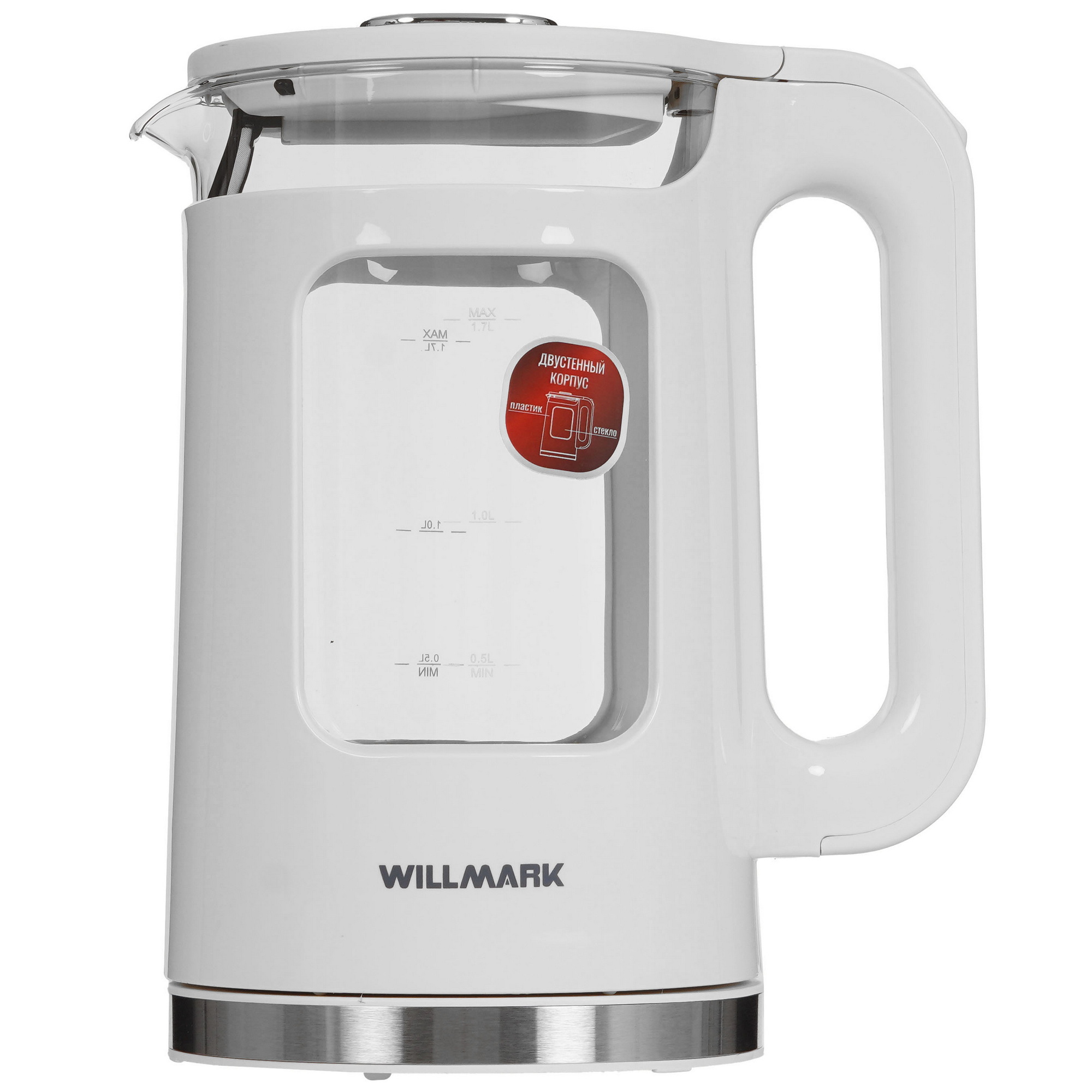9208688 Электрочайник Willmark WEK-1725W белый STDN-0023144
