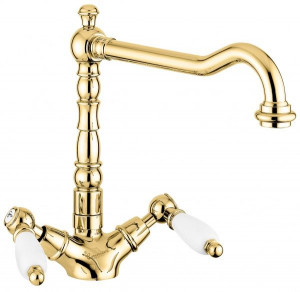 121617OR Смеситель Deco Ceramic для кухни, цвет золото