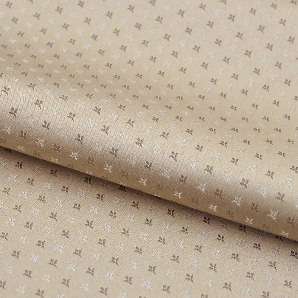 Ткань п/м Flora «Damask comp» 140 см цвет светло-бежевый AMETIST STLM-2067925