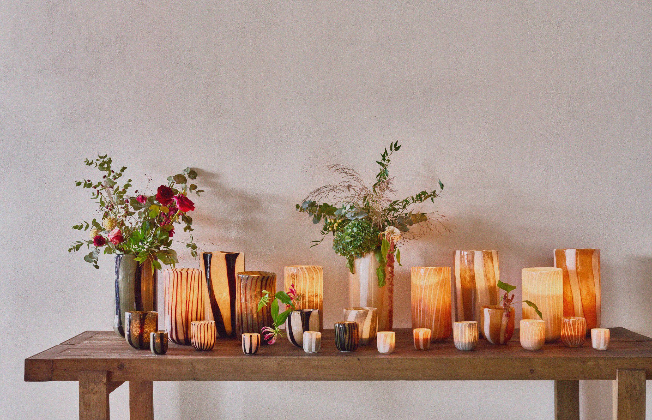 Круглая ваза из дутого стекла POMAX Канны ARCH-00042035 - Вид №19