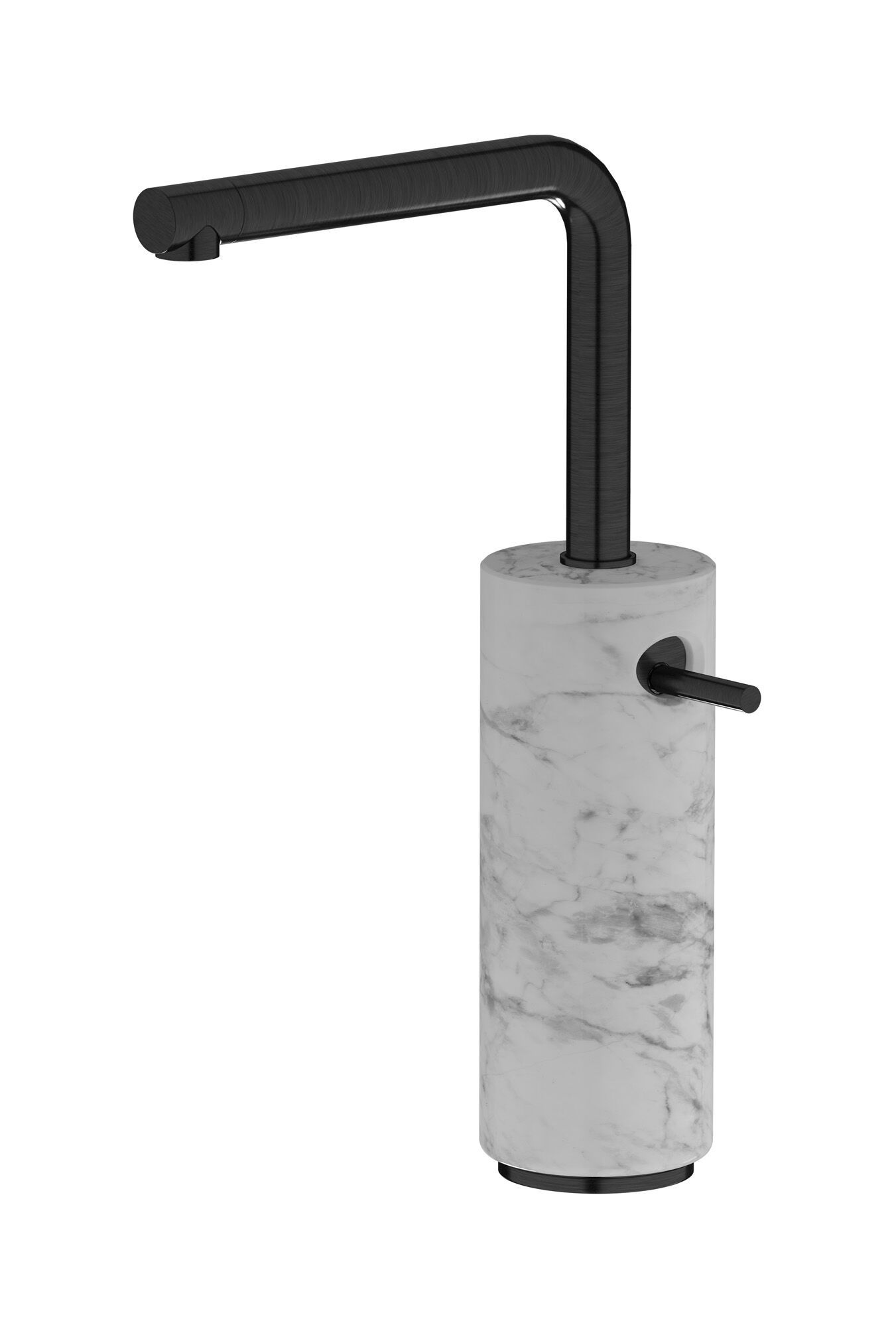 Смеситель для раковины с одной ручкой из мрамора IB мрамор + мрамор Elle ARCH-00038991 - Вид №5