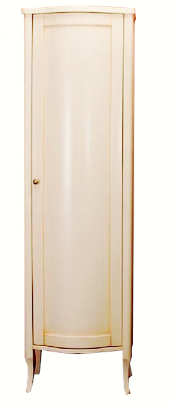 Витрина MIGLIORE Bella ML.BLL-VE450.DR с дверцей, нежно-розовый  - Вид №2