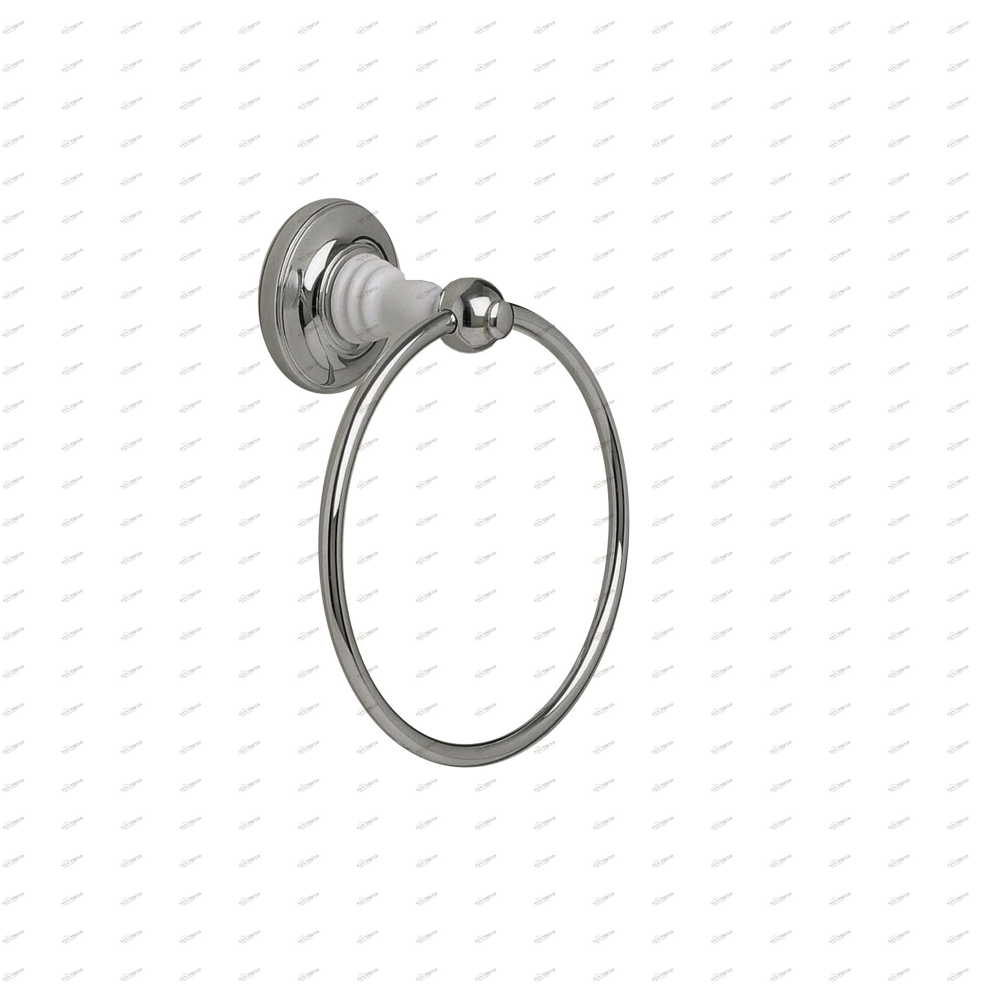 Traditional bathrooms Винтажное кольцо для полотенца Tb602.bn Латунь / фарфор 