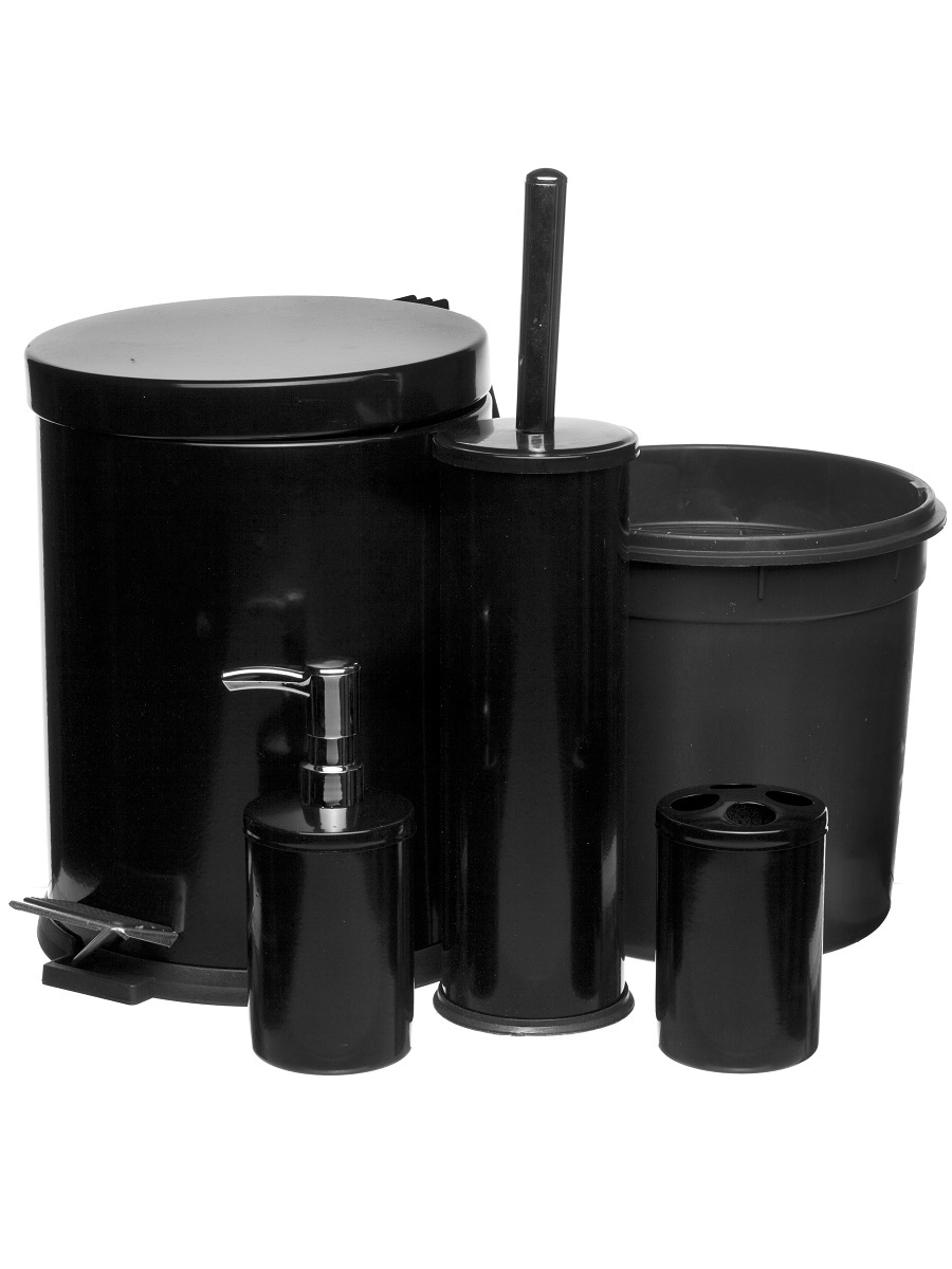 Набор аксессуаров для ванны Aquila 4Set Black NAVAKO 11083 - Вид №2