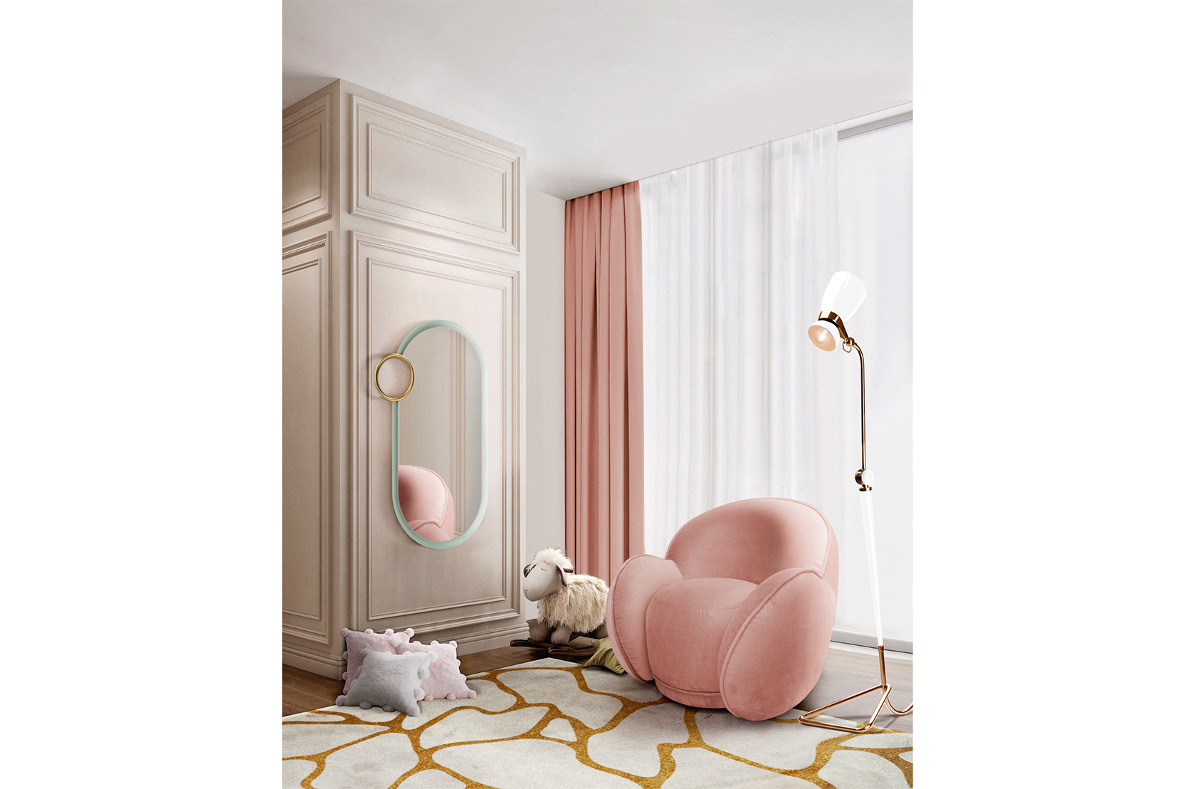 CIST334 Детское мягкое кресло Изысканность Circu  - Вид №8