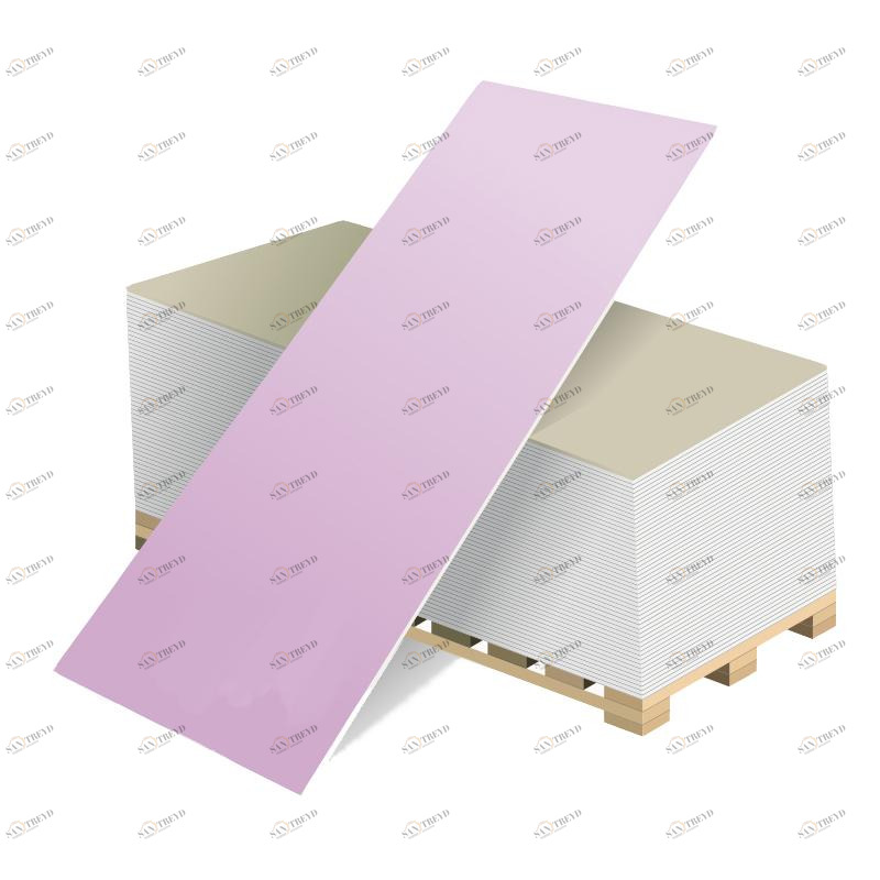 Гипсокартон огнестойкий ГКЛО 2500х1200х12,5мм Магма 6183