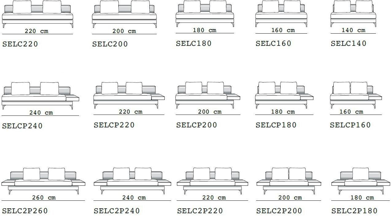 Flexstyle Диван из ткани с шезлонгом sun-id-1359619 - Вид №2
