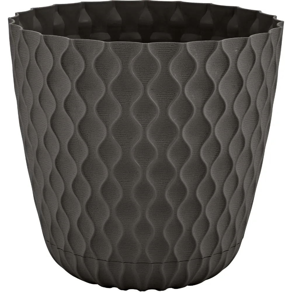 INGREEN Wave - цветочный горшок в оттенке горького шоколада 89356161 STLM-0961836