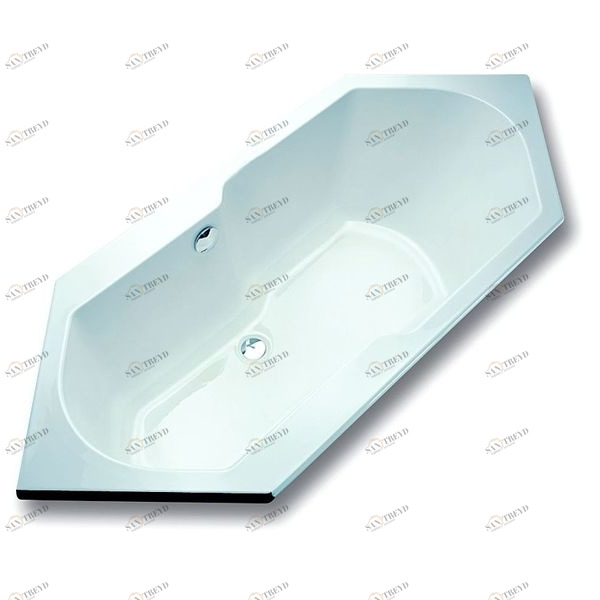 Ванна встраиваемая ARICA 190х80 см с аэромассажем Laola II HOESCH 5573