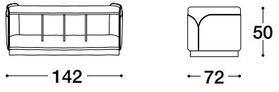 VOLPI Журнальный столик с вещевым ящиком Luigi volpi Lv-23001 - Вид №2