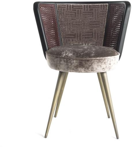 ETRO Home Interiors Мягкое бархатное кресло Caral E.car.131.a - Вид №2