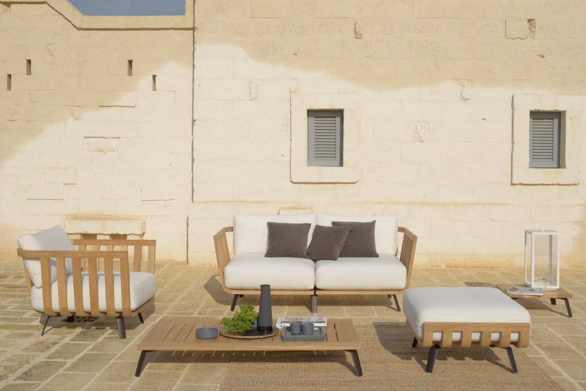 Низкий стол из тикового дерева Unopiù Welcome ARCH-00050866 - Вид №4