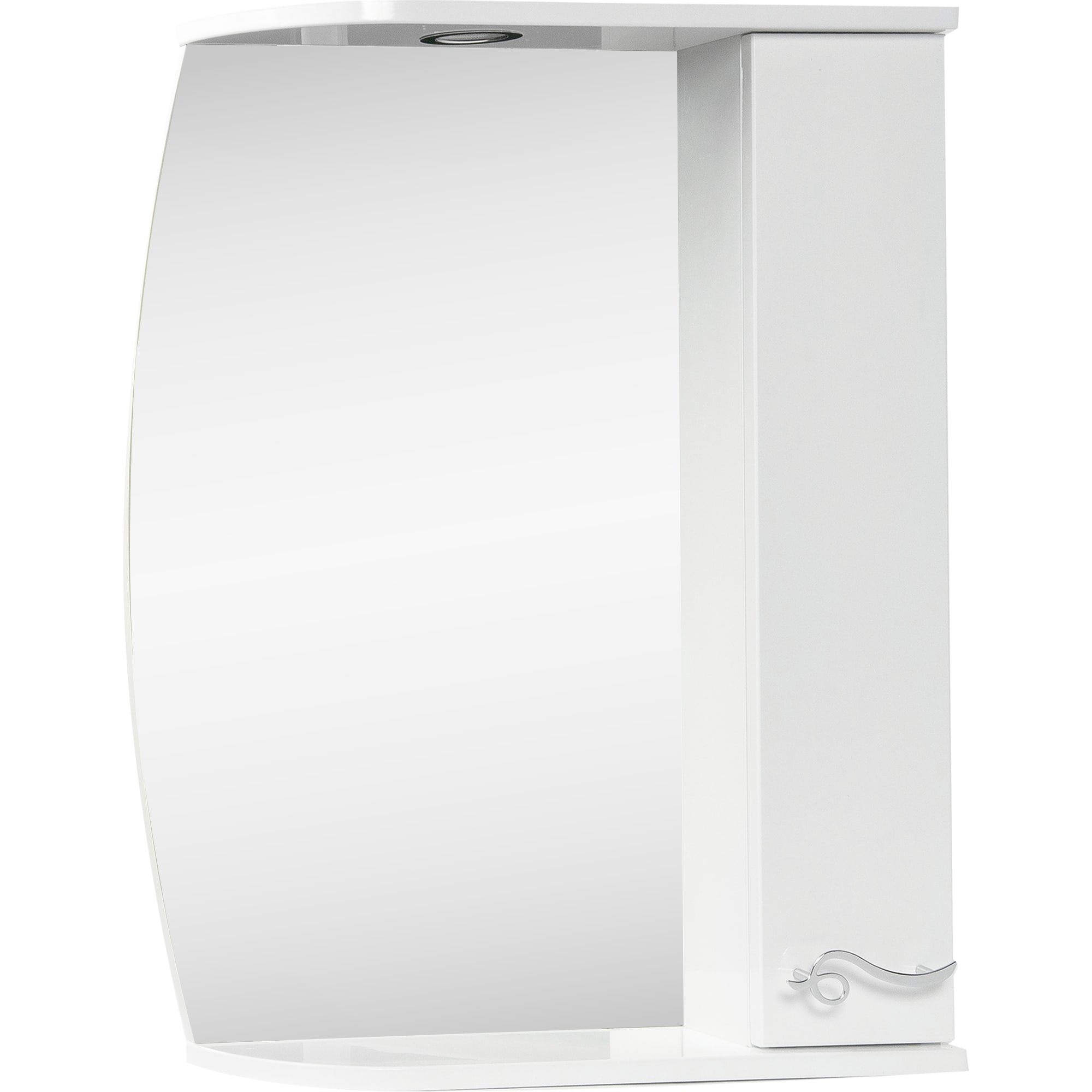 82199917 Шкаф зеркальный подвесной «» 60x72.3 см цвет белый ВЕНЕЦИЯ Santreyd - Вид №1