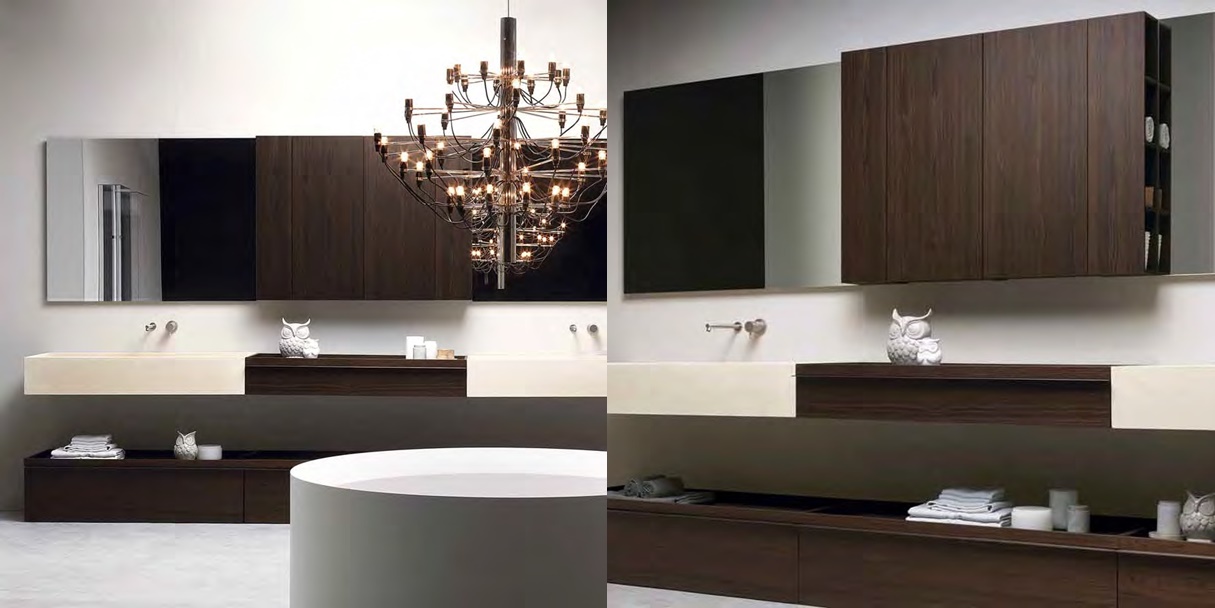 Toscoquattro Зеркало для ванной 120 см PIANO 09PN3LO - Вид №1