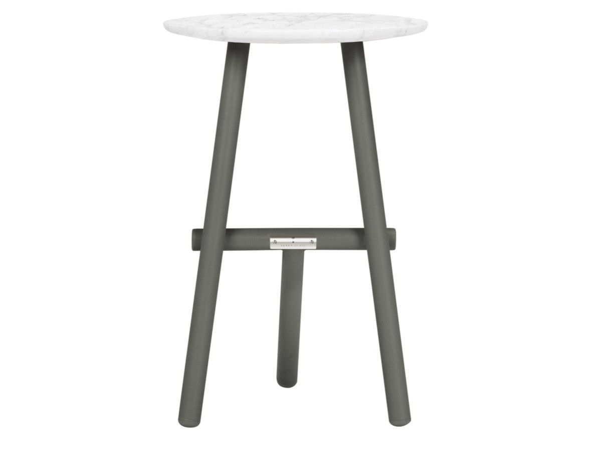 Круглый журнальный столик с мраморной или керамической столешницей JANUS et Cie утка ARCH-00128342 - Вид №1