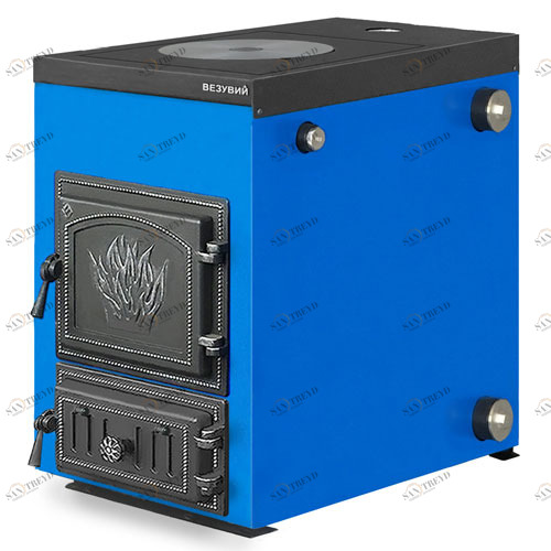 Твердотопливный котел Везувий Эльбрус-18 с плитой 6473