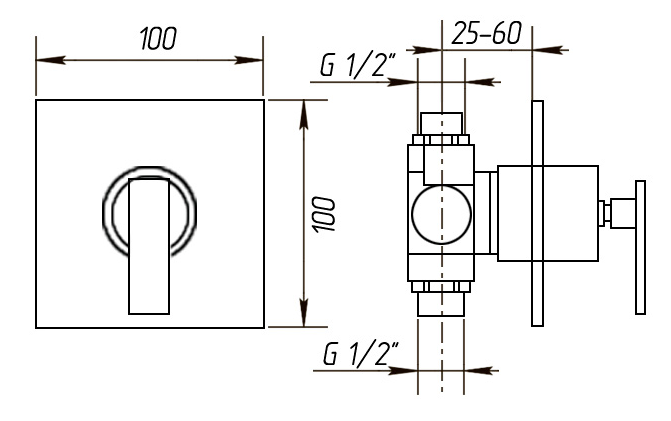ML.ALC-5730.CR Cмеситель Migliore Alimatha  - Вид №1