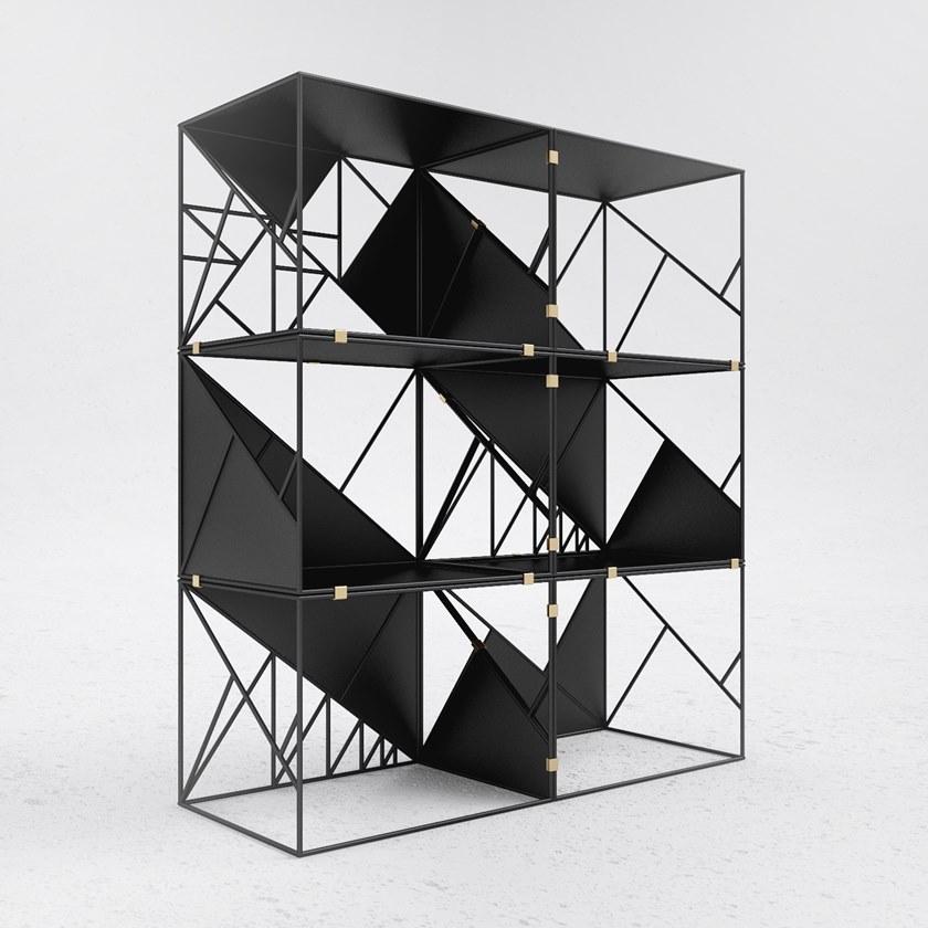 ODESD2 Открытый стальной книжный шкаф Z sun-id-1345234 - Вид №1