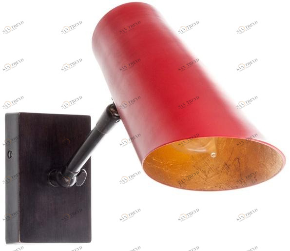 Il Bronzetto Регулируемый настенный светильник из латуни Blossom Cam03