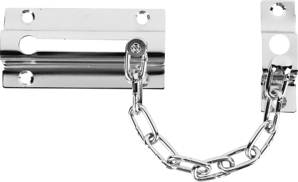 LAMPLANDIA Дверная цепочка с хромированным покрытием для безопасного общения 13461084
