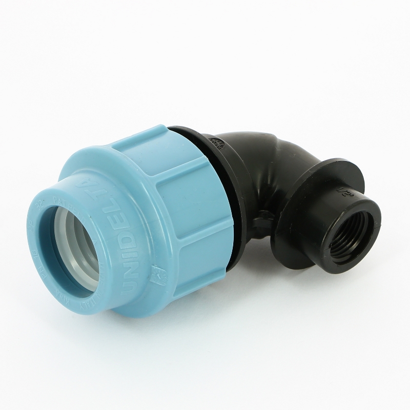 Угол обжим-В для труб ПНД UNIDELTA 32х1/2" 1009032002 - Вид №1