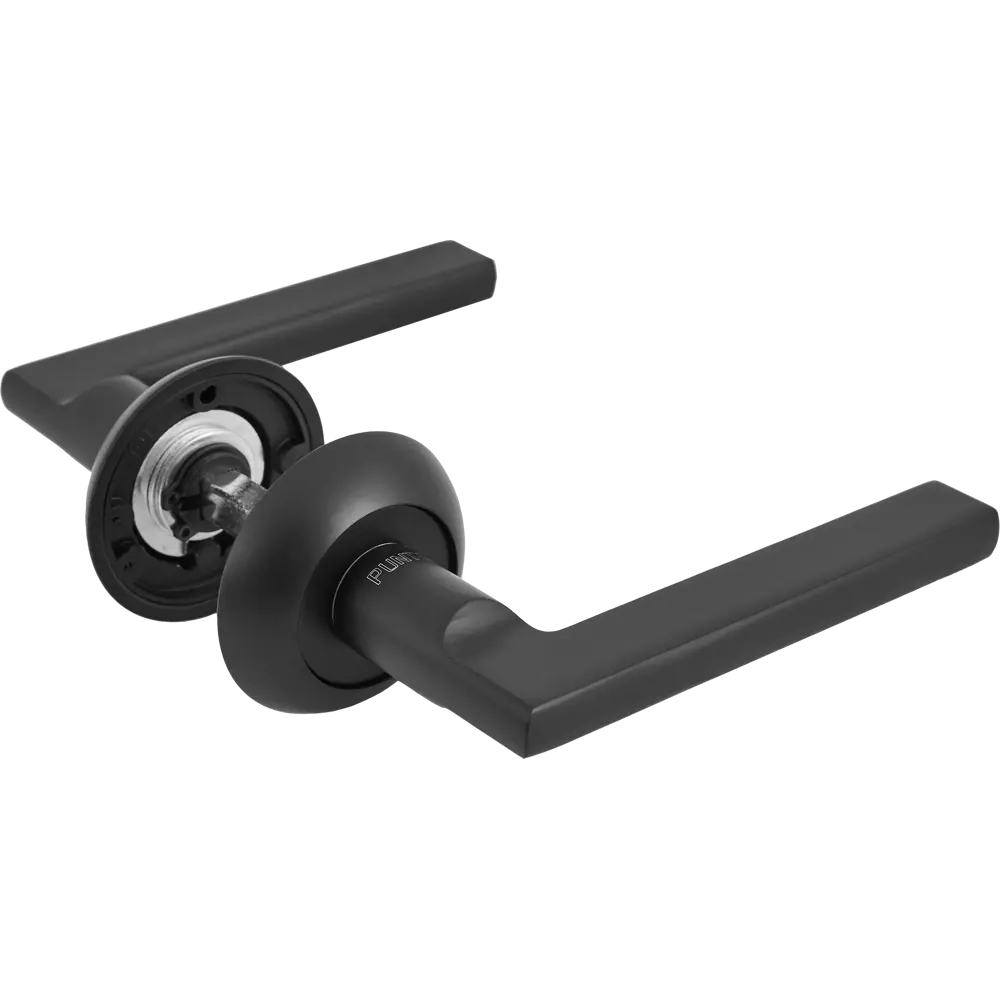 Дверные ручки PUNTO Polo для межкомнатных дверей - элегантный черный 85203597 STLM-0059872