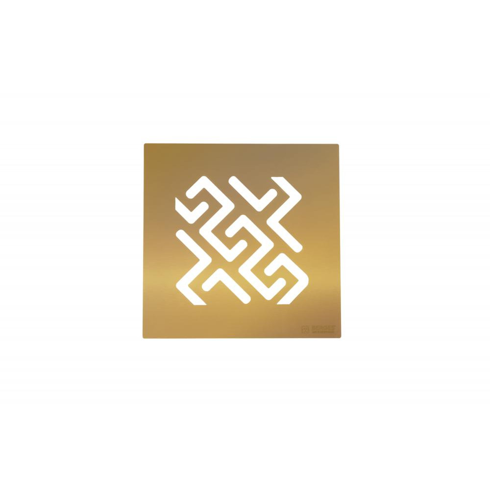 092465 Трап водосток ZENTRUM Antik 150х150  Berges ZENTRUM Antik  - Вид №1