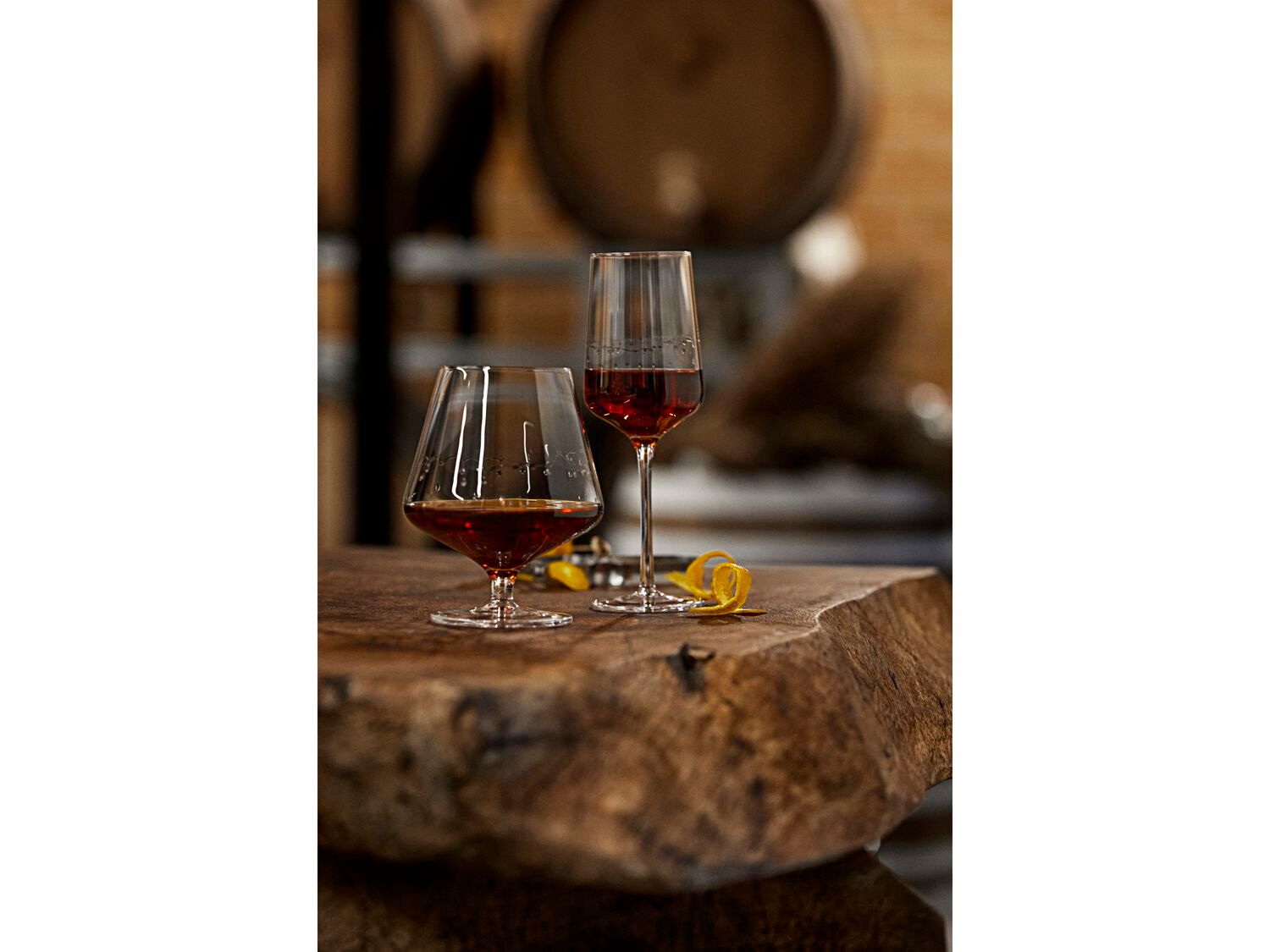 Бокал для коньяка из дутого стекла ZONE DENMARK Rocks ARCH-00085940 - Вид №1