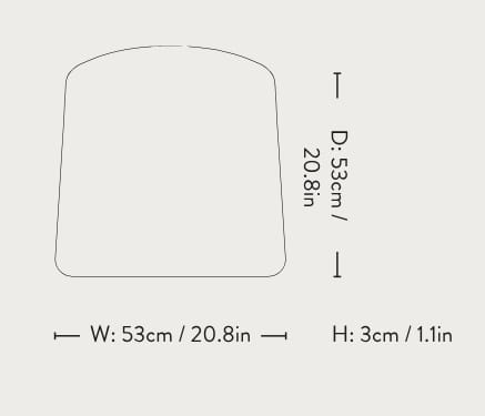 Напольная подушка ткани &Tradition Thorvald ARCH-00090638 - Вид №4