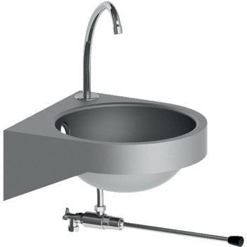 Edone Подвесной умывальник на пьедестале с печатью внутри и снаружи sun-id-2008761