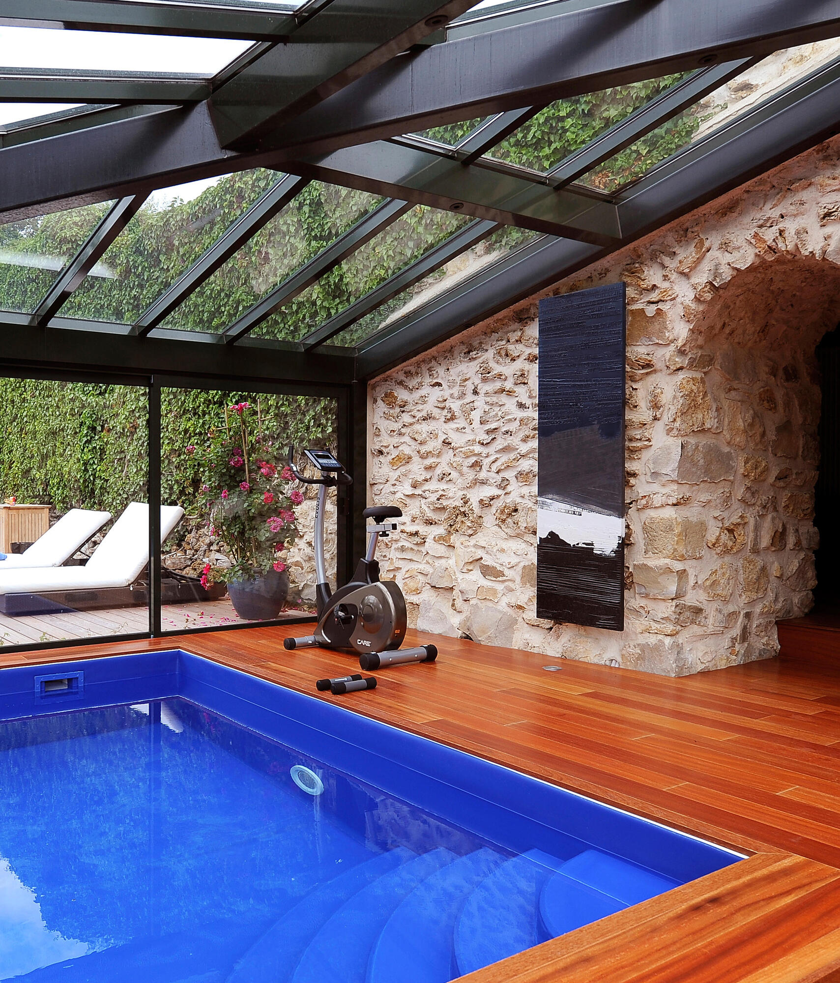 Водяной радиатор 210 x 60 cm Blue cargo Cinier 1112 Вт sun-id-1217974 - Вид №1