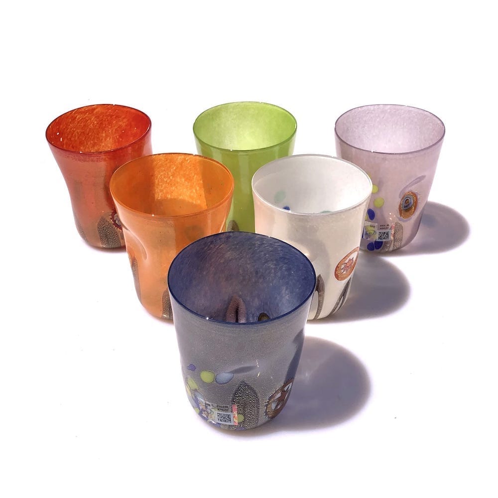 Набор из шести стаканов из муранского стекла ручной работы YourMurano готы ARCH-00072836 - Вид №4