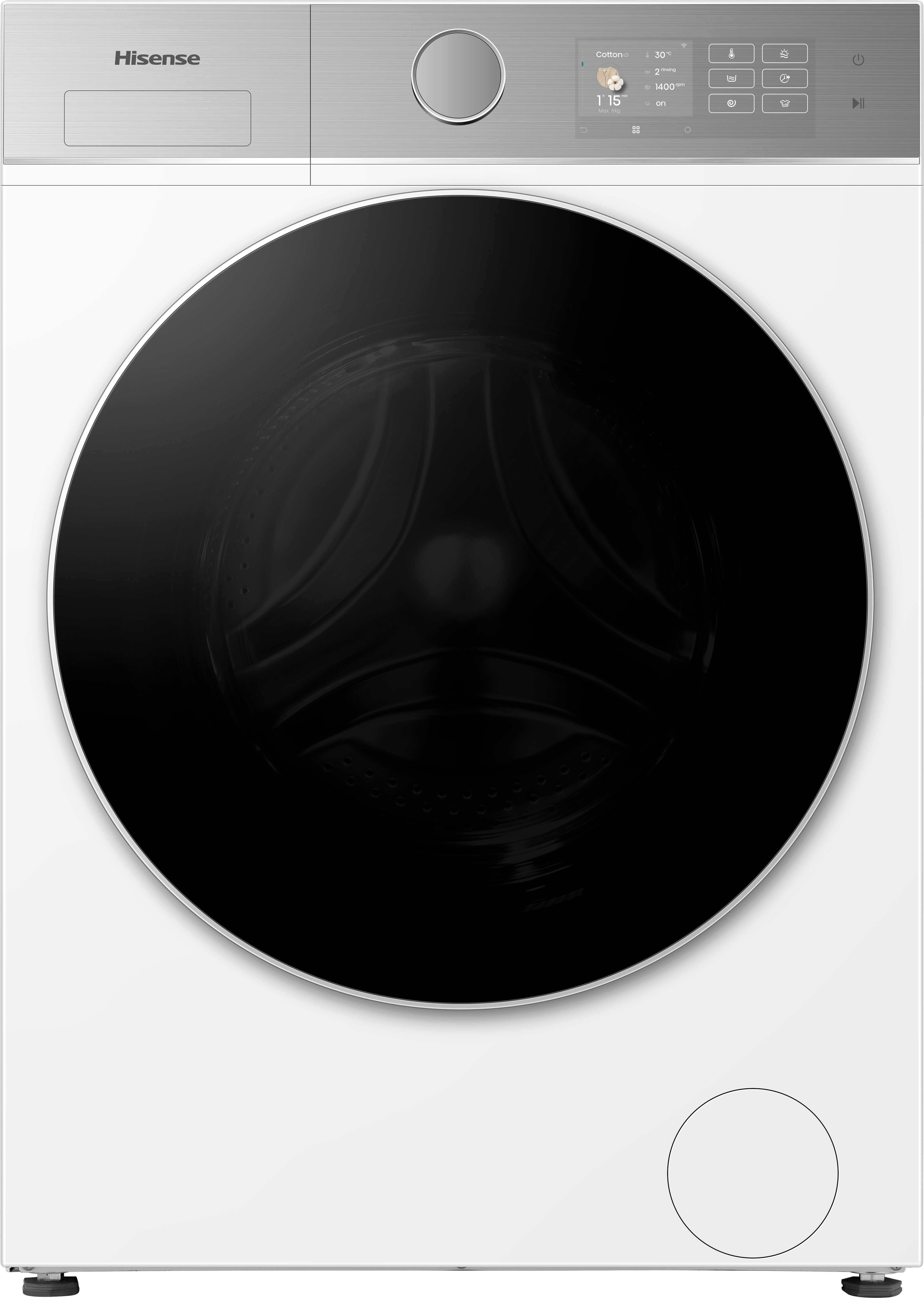 9281302 Стирально-сушильная машина Hisense WD5I8043BWF1 белый STDN-0117742