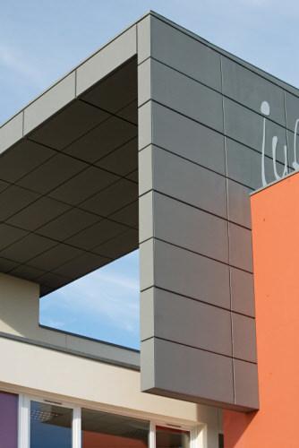 VMZINC Вентилируемый фасад из цинк-титана с кассетами sun-id-1426462 - Вид №8