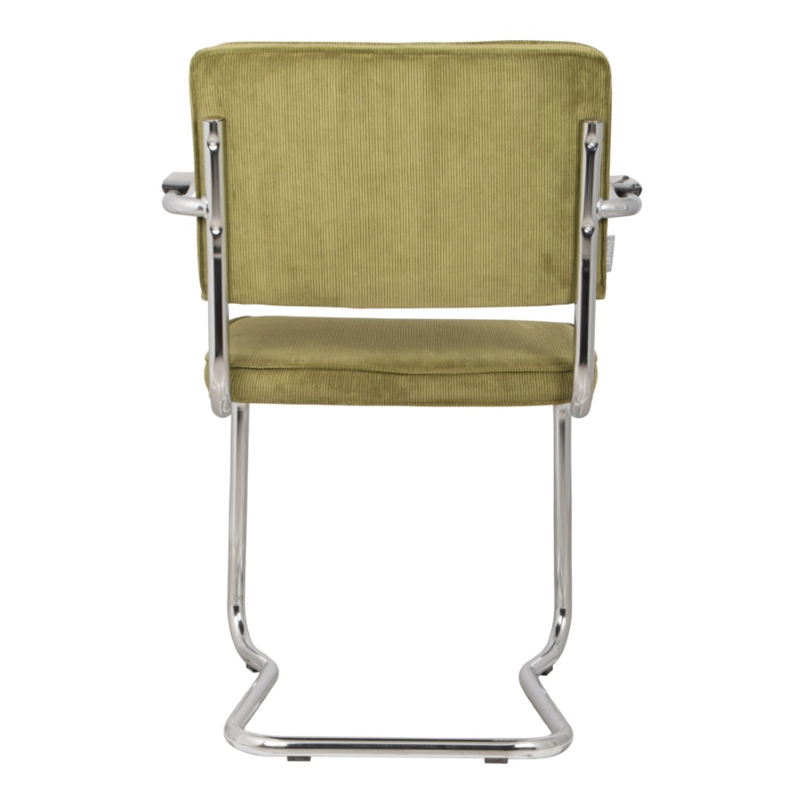 Кресло Ridge Kink Rib зеленое Zuiver 1200052 - Вид №4