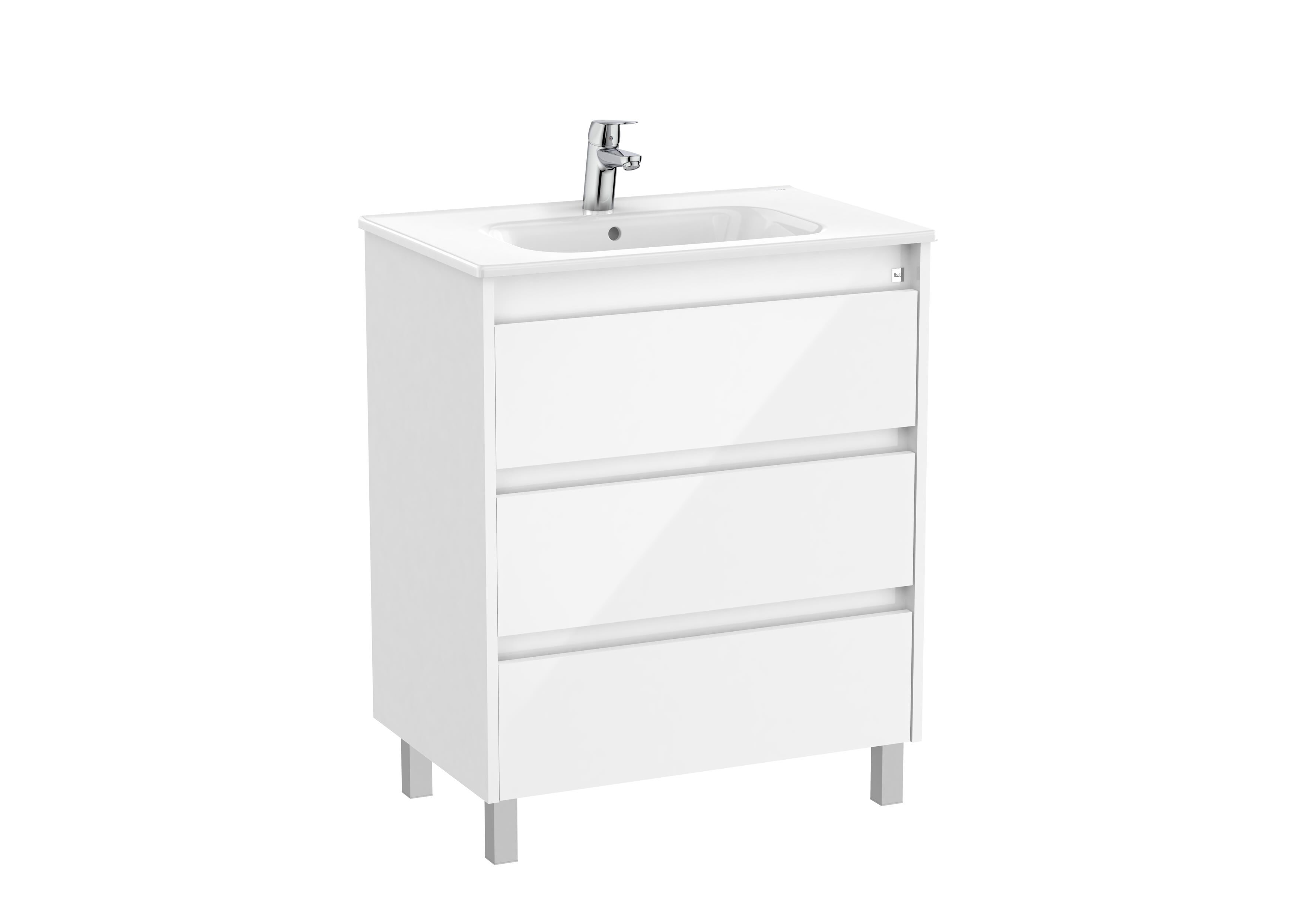 Деревянный напольный умывальник со встроенной раковиной Roca Tenet ARCH-00018292 - Вид №12