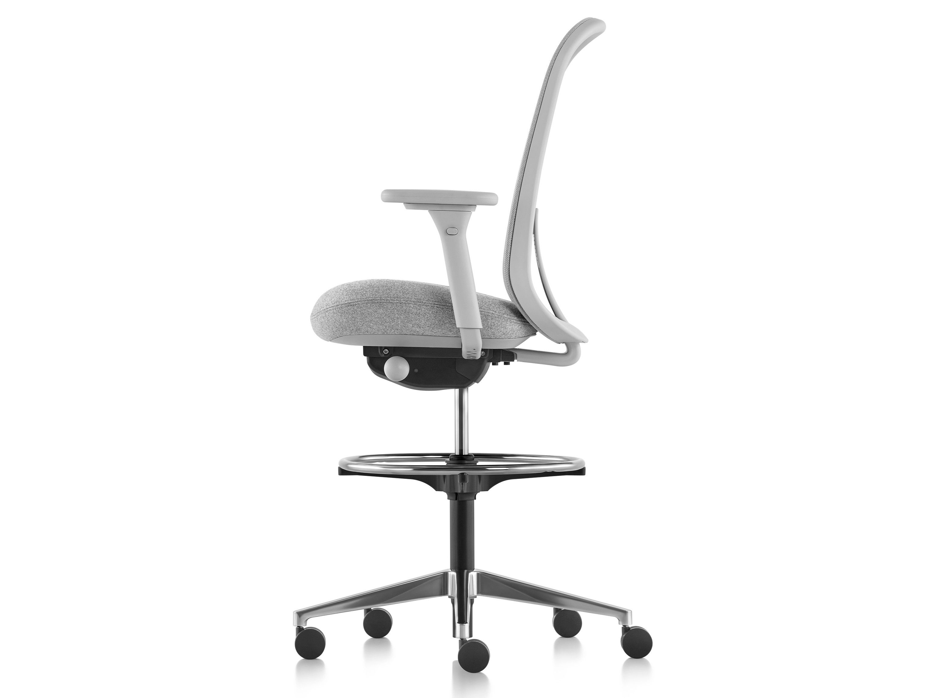 Эргономичный поворотный офисный стул с колесами Herman Miller белье ARCH-00043205 - Вид №3